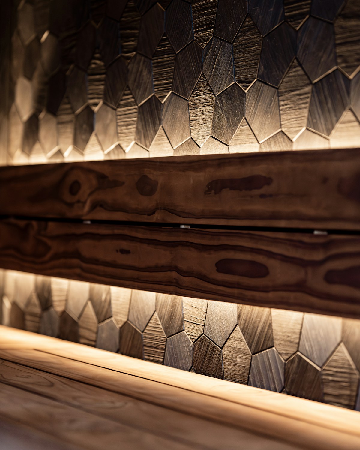 Calm, natural aesthetic consultation environment with soft lighting